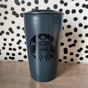 Starbucks Navy Ceramic Travel Mug